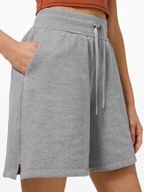 Lululemon Women's All Yours High Rise Short 7" - Grey